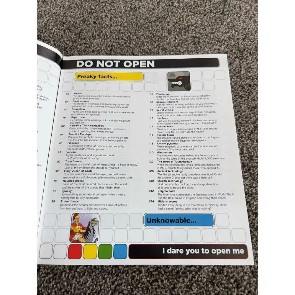 Do Not Open : An Encyclopedia of the World's Best-Kept Secrets by John Farndon